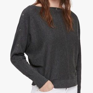 All Saints Elle Sweater Gray